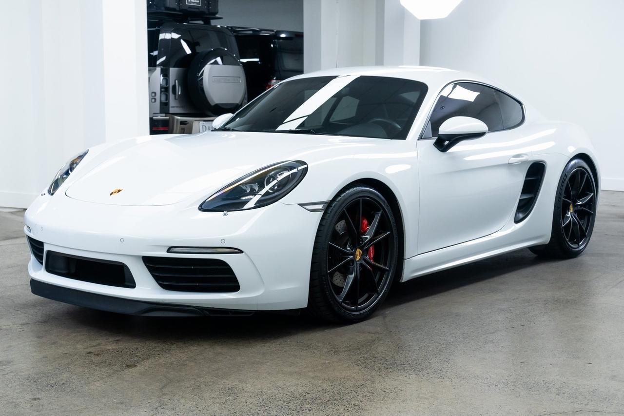 2018 Porsche 718 Cayman S 1 Owner Soul Exhaust Bose Audio Portland OR