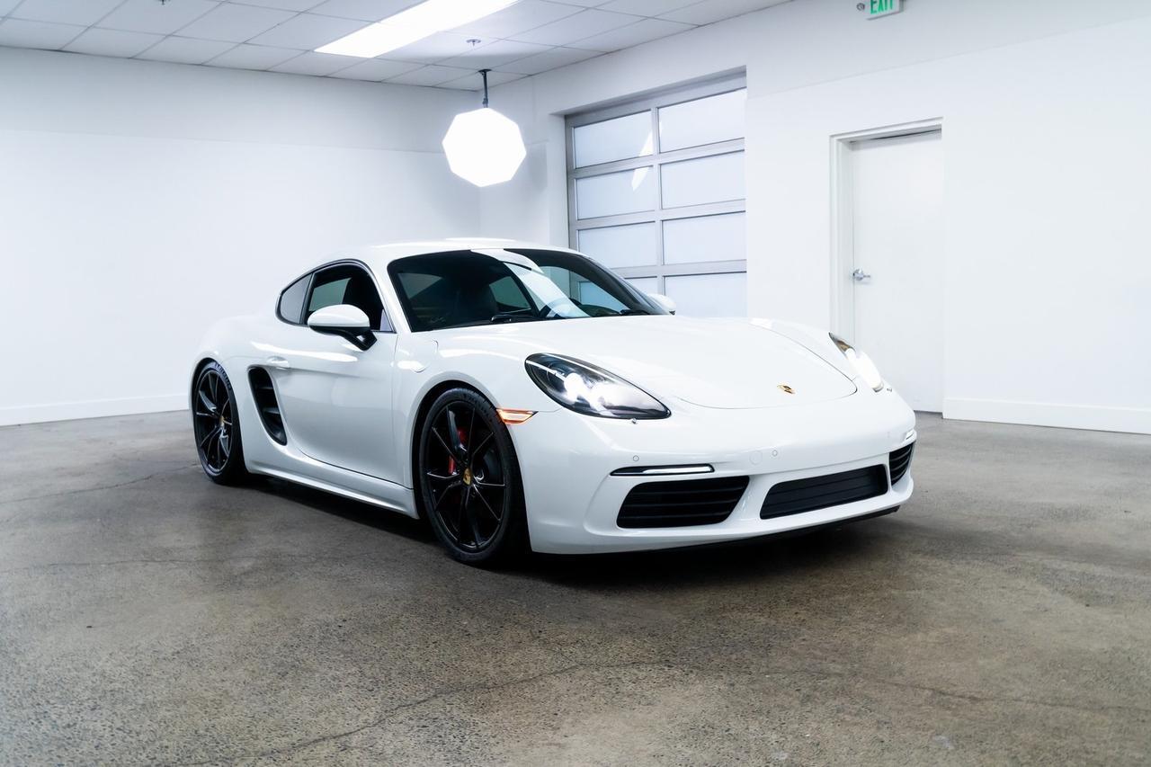 2018 Porsche 718 Cayman S Sports Chrono Package Heated Sport Exhaust Portland OR