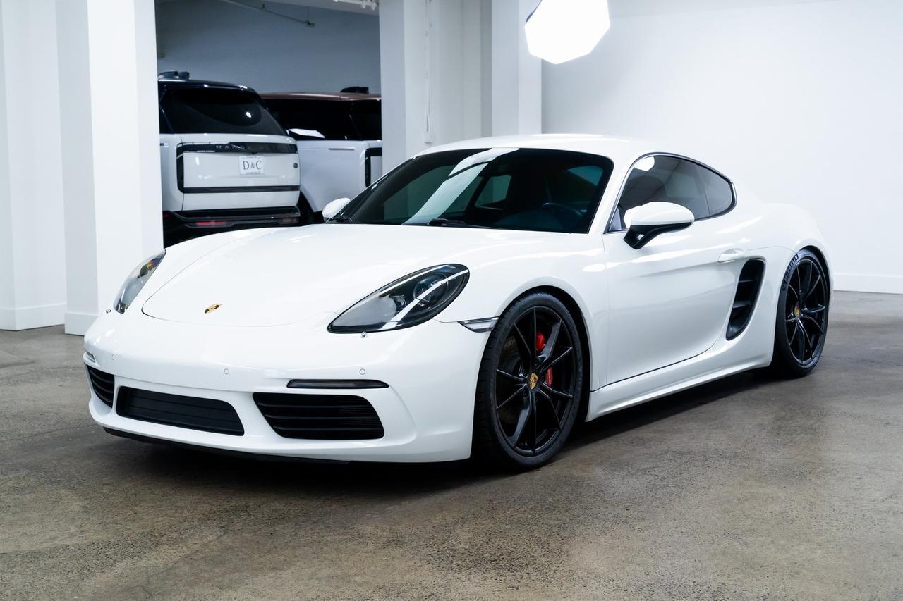 2018 Porsche 718 Cayman S Sports Chrono Package Heated Sport Exhaust Portland OR