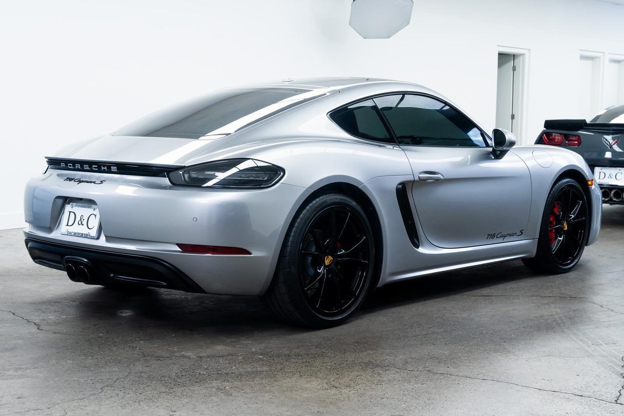 2018 Porsche 718 Cayman S Vented Seats PDK Sport Chrono Package Premium Pack Portland OR