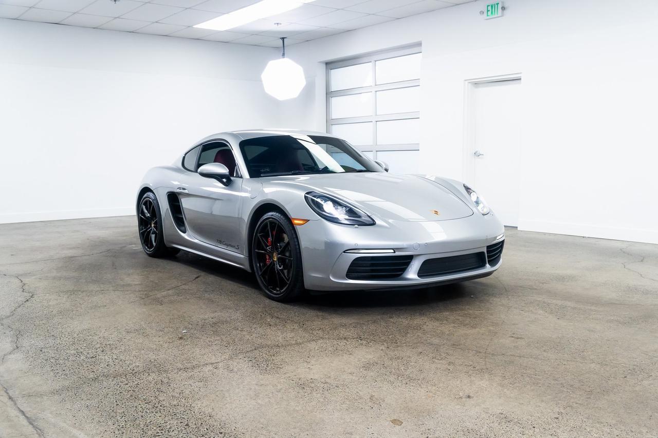 2018 Porsche 718 Cayman S Vented Seats PDK Sport Chrono Package Premium Pack Portland OR