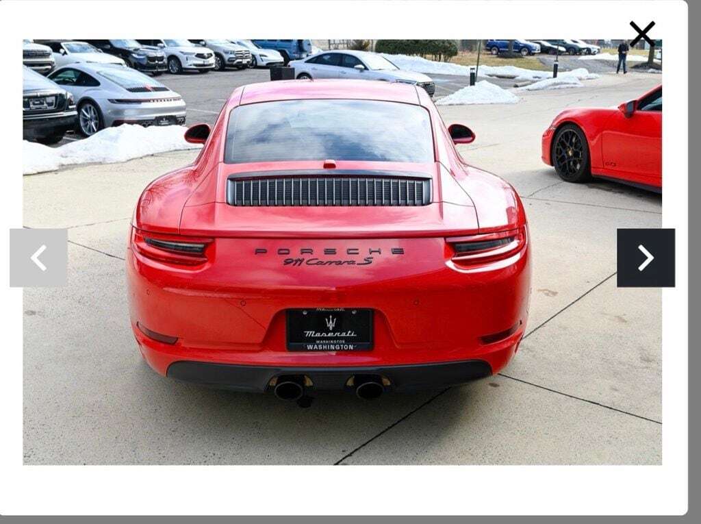 2018 Porsche 911 Carrera S Orange MA