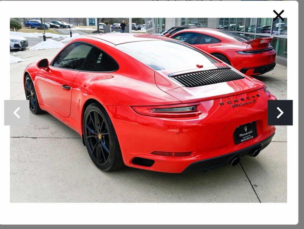 2018 Porsche 911 Carrera S Orange MA