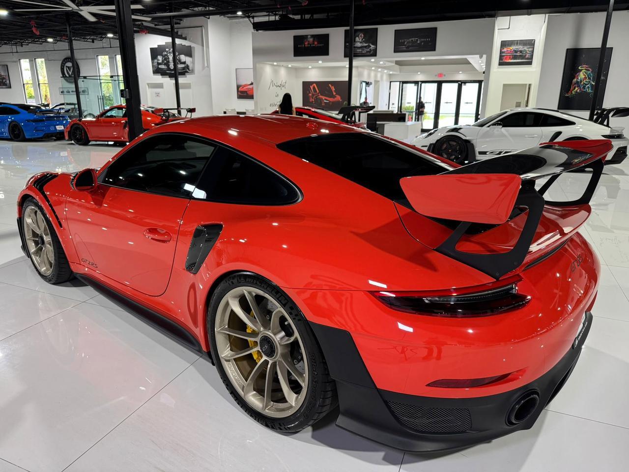 2018 Porsche 911 GT2 RS PTS Lava Orange paint, Bose audio, extended leather, carbon galore AND MORE!!! Fort Lauderdale FL