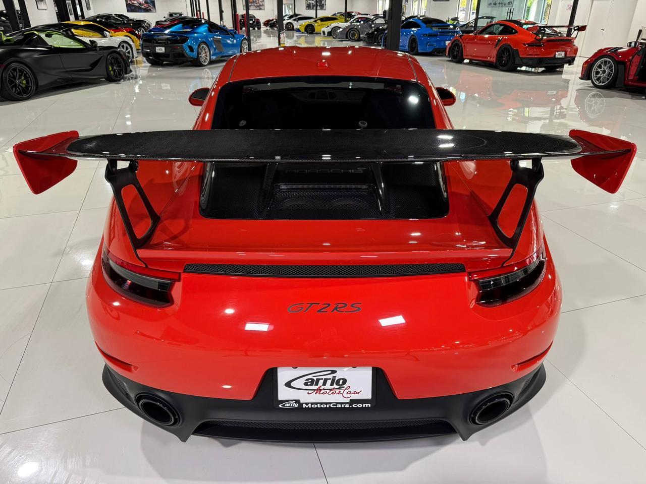 2018 Porsche 911 GT2 RS PTS Lava Orange paint, Bose audio, extended leather, carbon galore AND MORE!!! Fort Lauderdale FL