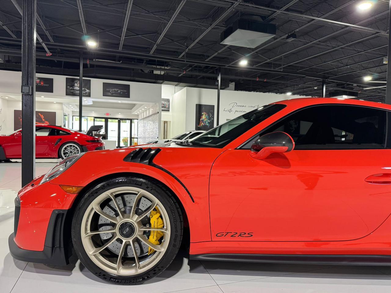2018 Porsche 911 GT2 RS PTS Lava Orange paint, Bose audio, extended leather, carbon galore AND MORE!!! Fort Lauderdale FL