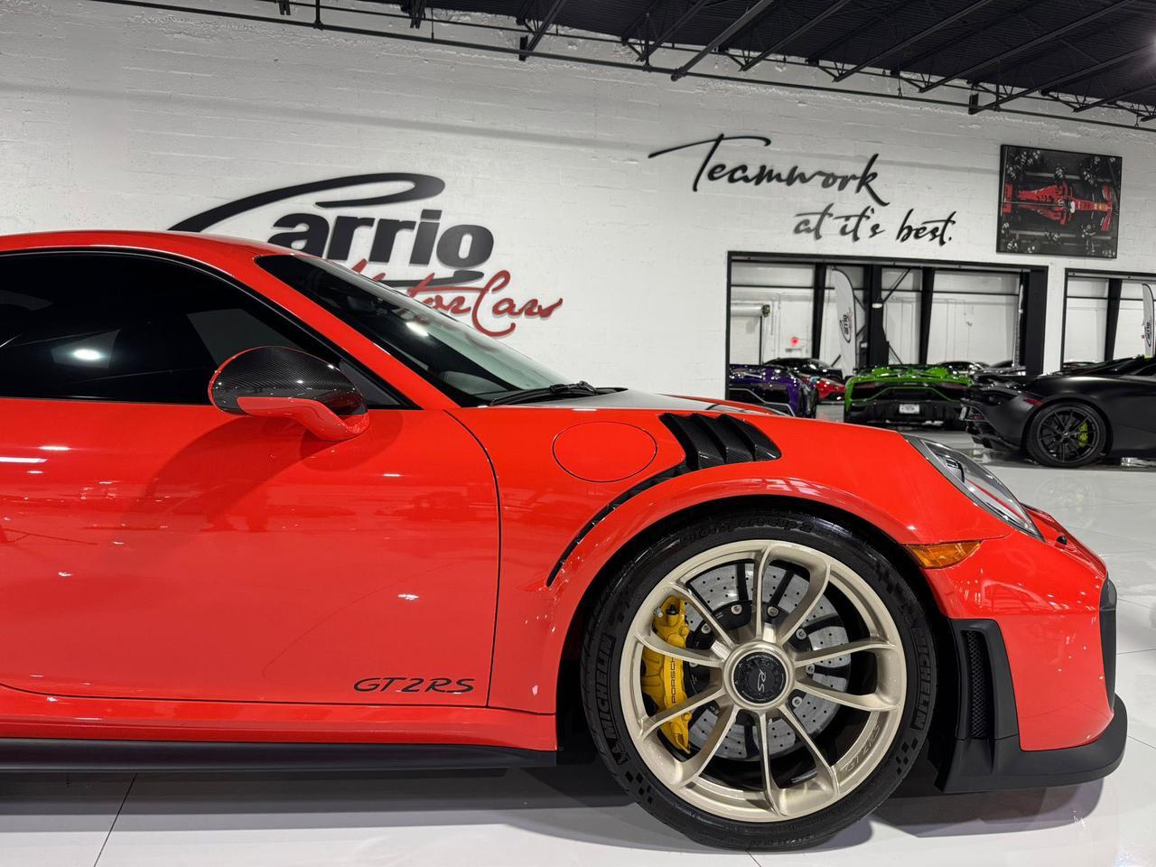 2018 Porsche 911 GT2 RS PTS Lava Orange paint, Bose audio, extended leather, carbon galore AND MORE!!! Fort Lauderdale FL