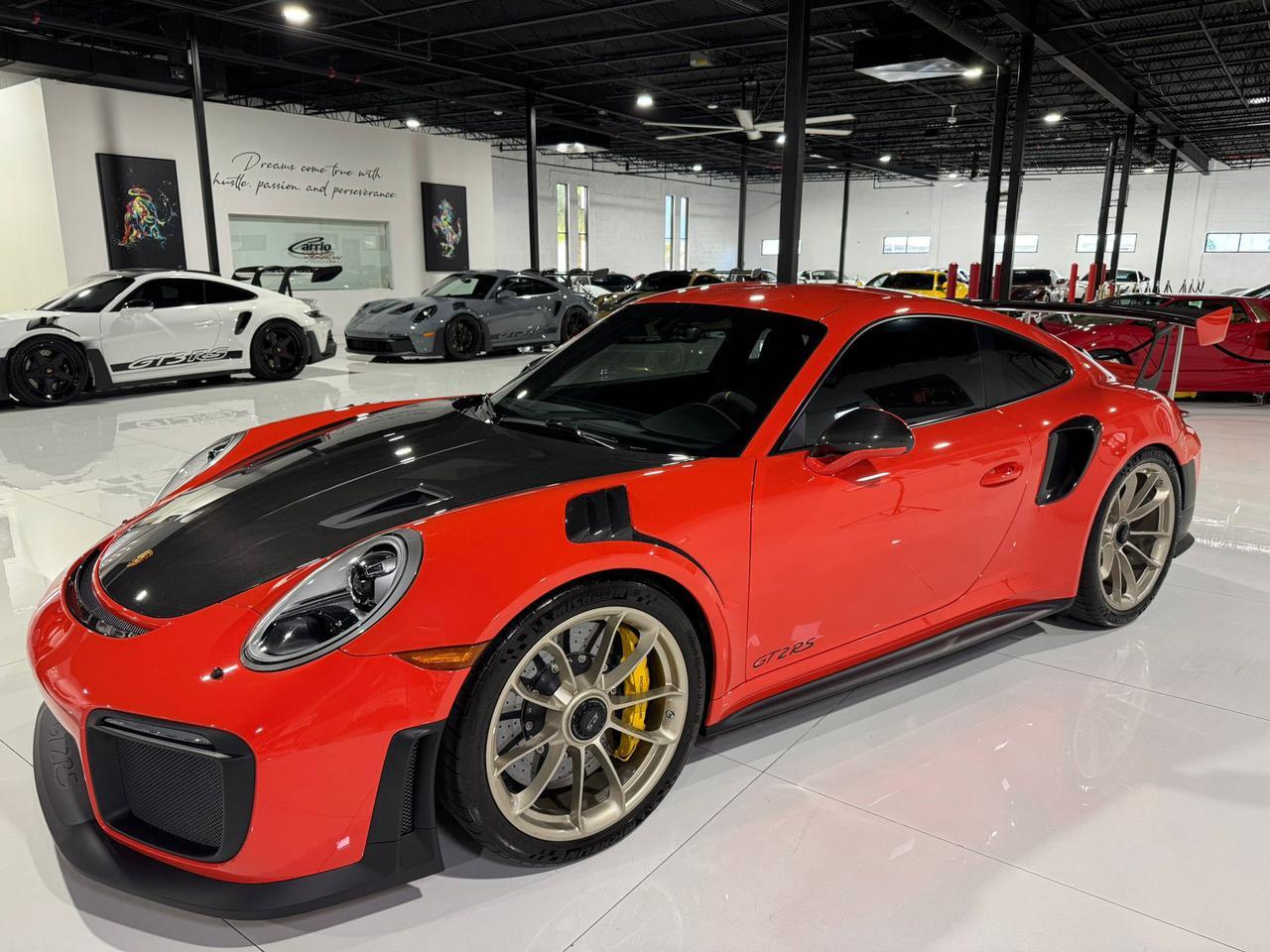 2018 Porsche 911 GT2 RS PTS Lava Orange paint, Bose audio, extended leather, carbon galore AND MORE!!! Fort Lauderdale FL