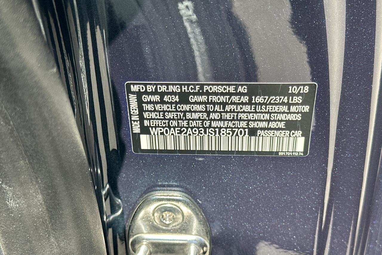 2018 Porsche 911 GT2 RS San Luis Obispo CA