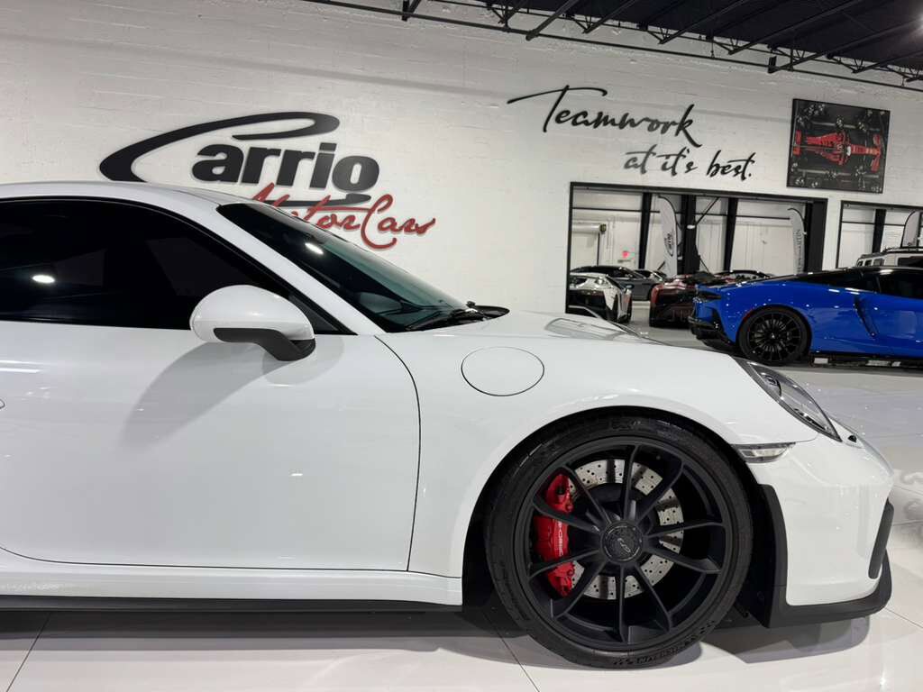 2018 Porsche 911 GT3 6-SPEED MANUAL!! Sport Chrono pack, extended leather, PDCC, carbon bucket seats AND MORE!! Fort Lauderdale FL