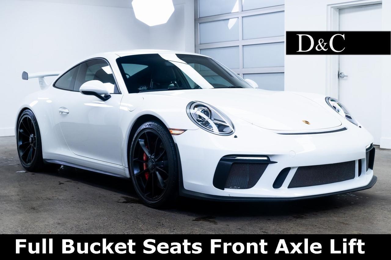 2018 Porsche 911 GT3 Full Bucket Seats Front Axle Lift