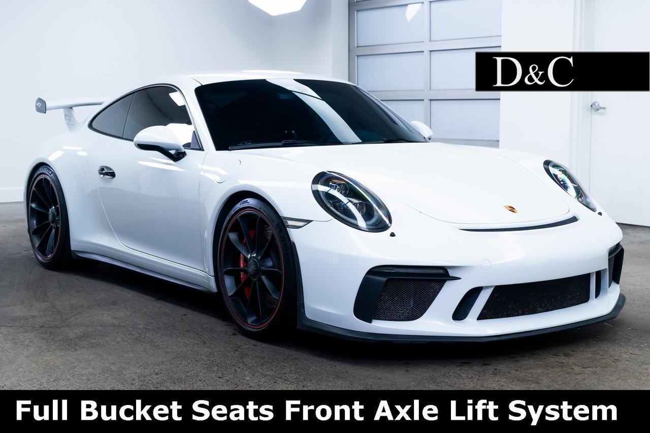 2018 Porsche 911 GT3 Full Bucket Seats Front Axle Lift System