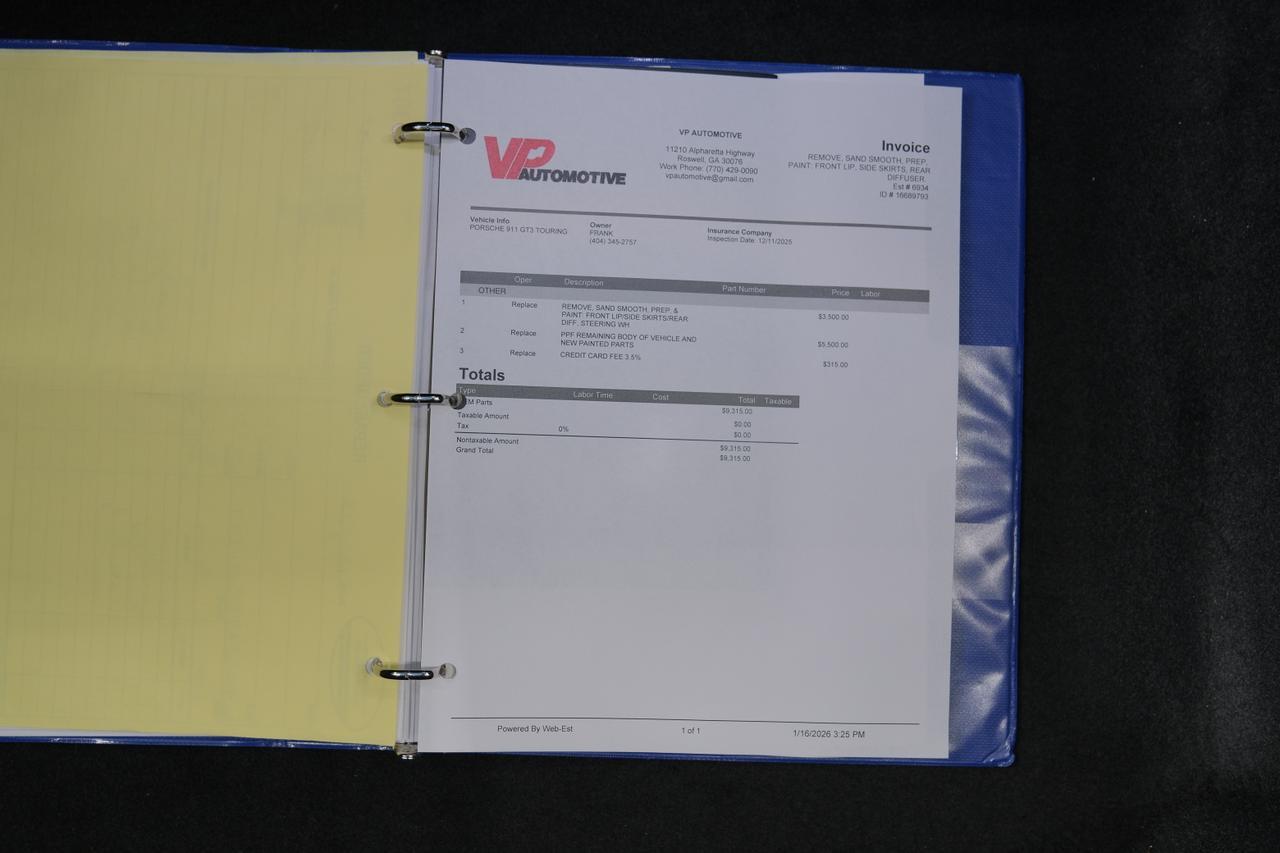 2018 Porsche 911 GT3 GULF BLUE GT3 GULF BLUE Miami FL