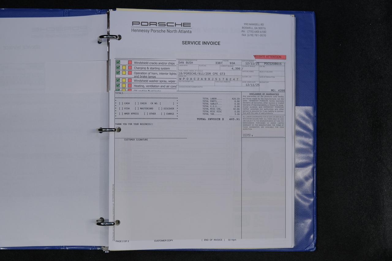 2018 Porsche 911 GT3 GULF BLUE GT3 GULF BLUE Miami FL