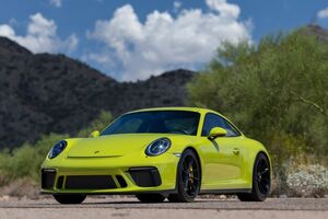 2018_Porsche_911_GT3 Touring 6spd PTS Chartreuse 3k Miles_ Scottsdale AZ
