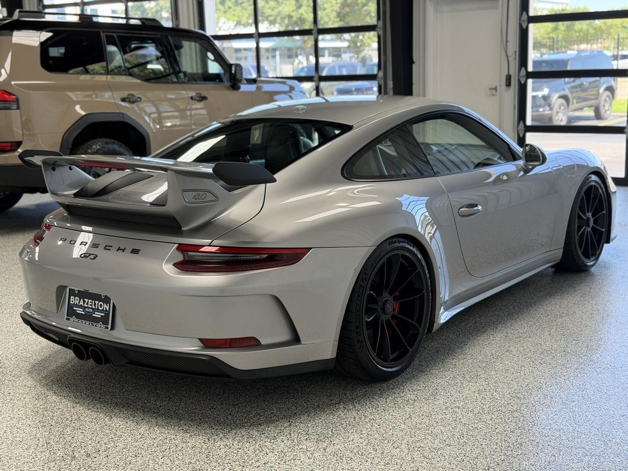 2018 Porsche 911 GT3,1-Owner, Only 8600 Miles, Full PPF, Leather/Alcantara, Front Axle Lift, 18-Way Sport Seats