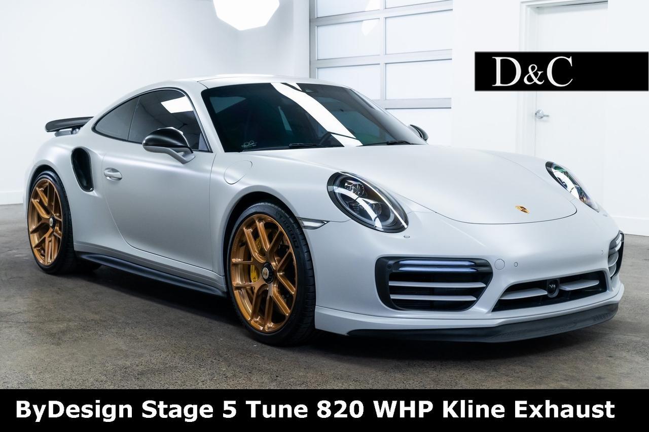 2018 Porsche 911 Turbo S ByDesign Stage 5 Tune 820 WHP Kline Exhaust Portland OR