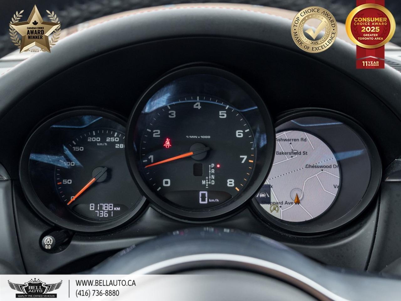 2018 Porsche Macan AWD | NAVI | B.CAM | PANO | RED LTHR | NOACCIDENT Toronto ON