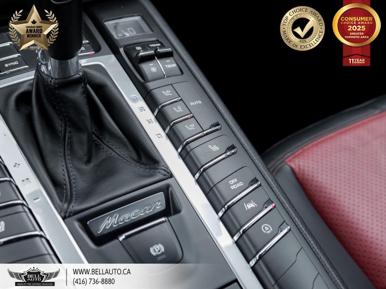 2018 Porsche Macan AWD | NAVI | B.CAM | PANO | RED LTHR | NOACCIDENT Toronto ON