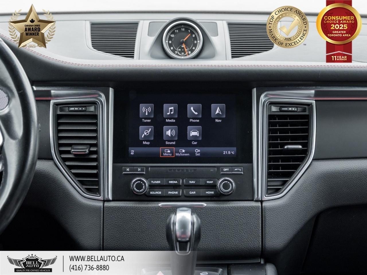 2018 Porsche Macan AWD | NAVI | B.CAM | PANO | RED LTHR | NOACCIDENT Toronto ON