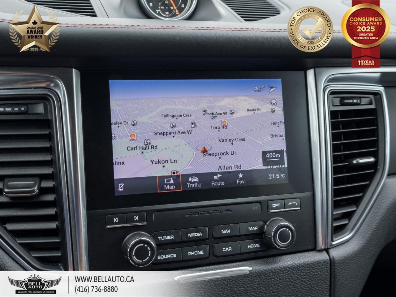2018 Porsche Macan AWD | NAVI | B.CAM | PANO | RED LTHR | NOACCIDENT Toronto ON