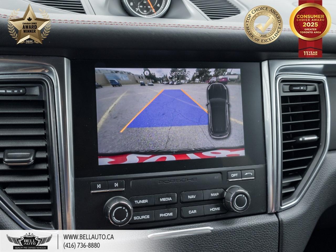 2018 Porsche Macan AWD | NAVI | B.CAM | PANO | RED LTHR | NOACCIDENT Toronto ON