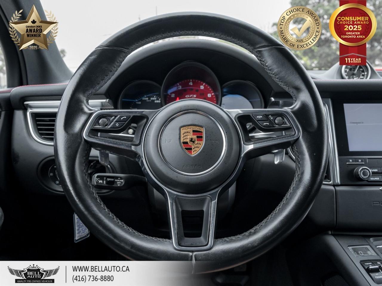 2018 Porsche Macan GTS | HEATED & MEMORY SEATS | RS SPYDER WHEELS | 18-WAY POWER SEATS | LOW KMS | NO ACCIDENT Toronto ON