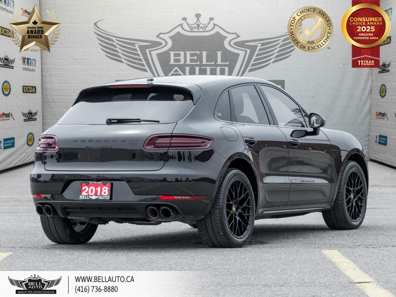 2018 Porsche Macan GTS | HEATED & MEMORY SEATS | RS SPYDER WHEELS | 18-WAY POWER SEATS | LOW KMS | NO ACCIDENT Toronto ON