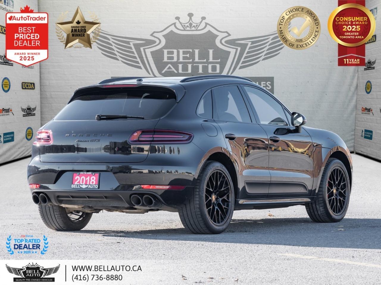 2018 Porsche Macan GTS | NAVI | B.CAM | PANO | BOSE | SPYDRRIMS | SPRTEXHST | NOACCIDENT Toronto ON