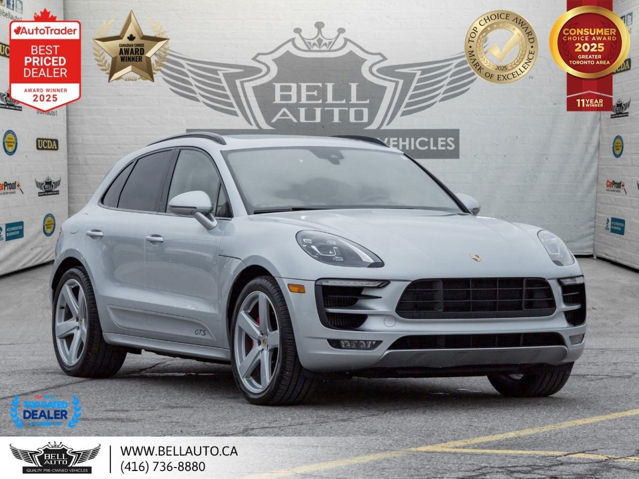 2018 Porsche Macan GTS | PRMPKGPLUS | 21SPRTWHLS | REDLTHR | PANO | NOACCIDENT