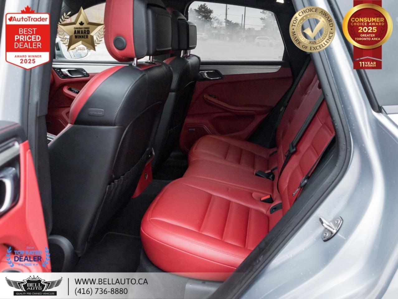 2018 Porsche Macan GTS | PRMPKGPLUS | 21SPRTWHLS | REDLTHR | PANO | NOACCIDENT Toronto ON