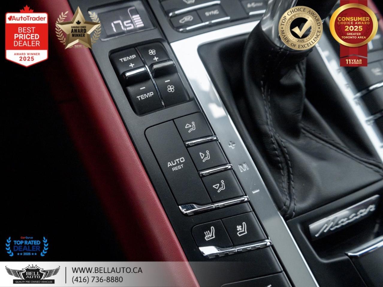 2018 Porsche Macan GTS | PRMPKGPLUS | 21SPRTWHLS | REDLTHR | PANO | NOACCIDENT Toronto ON