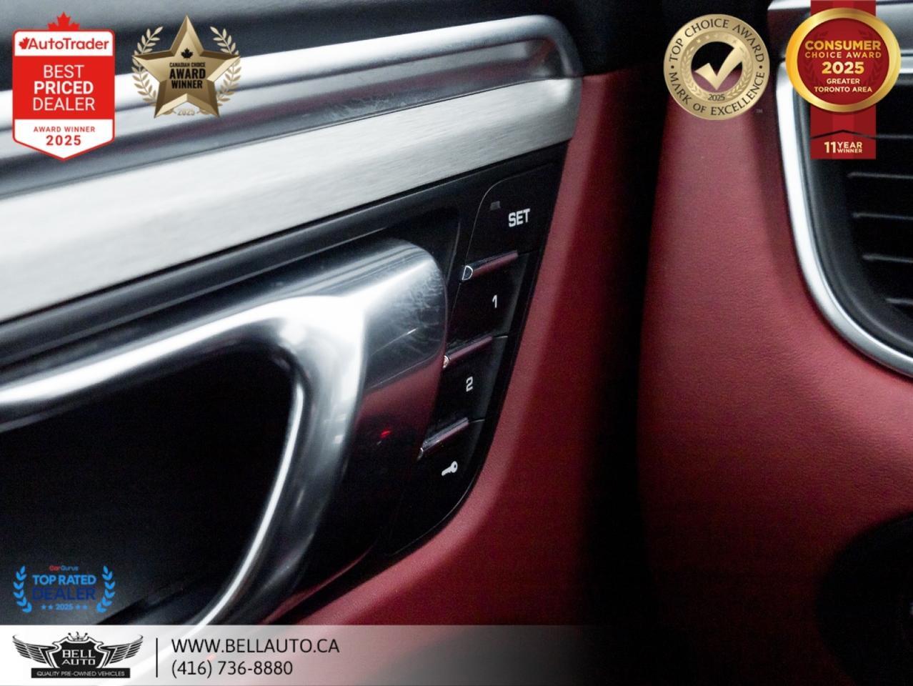 2018 Porsche Macan GTS | PRMPKGPLUS | 21SPRTWHLS | REDLTHR | PANO | NOACCIDENT Toronto ON