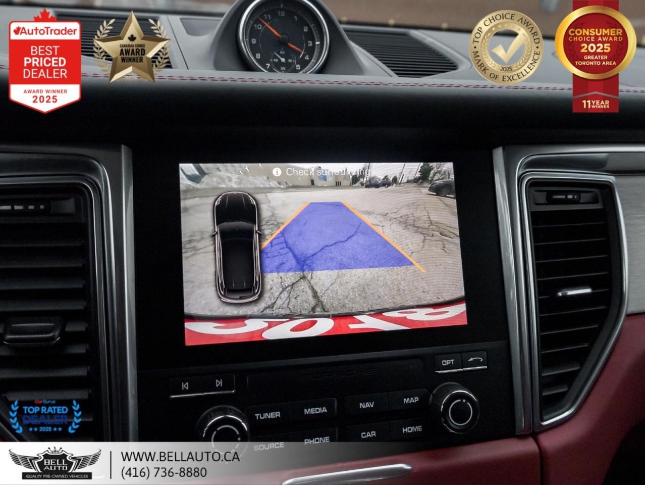 2018 Porsche Macan GTS | PRMPKGPLUS | 21SPRTWHLS | REDLTHR | PANO | NOACCIDENT Toronto ON