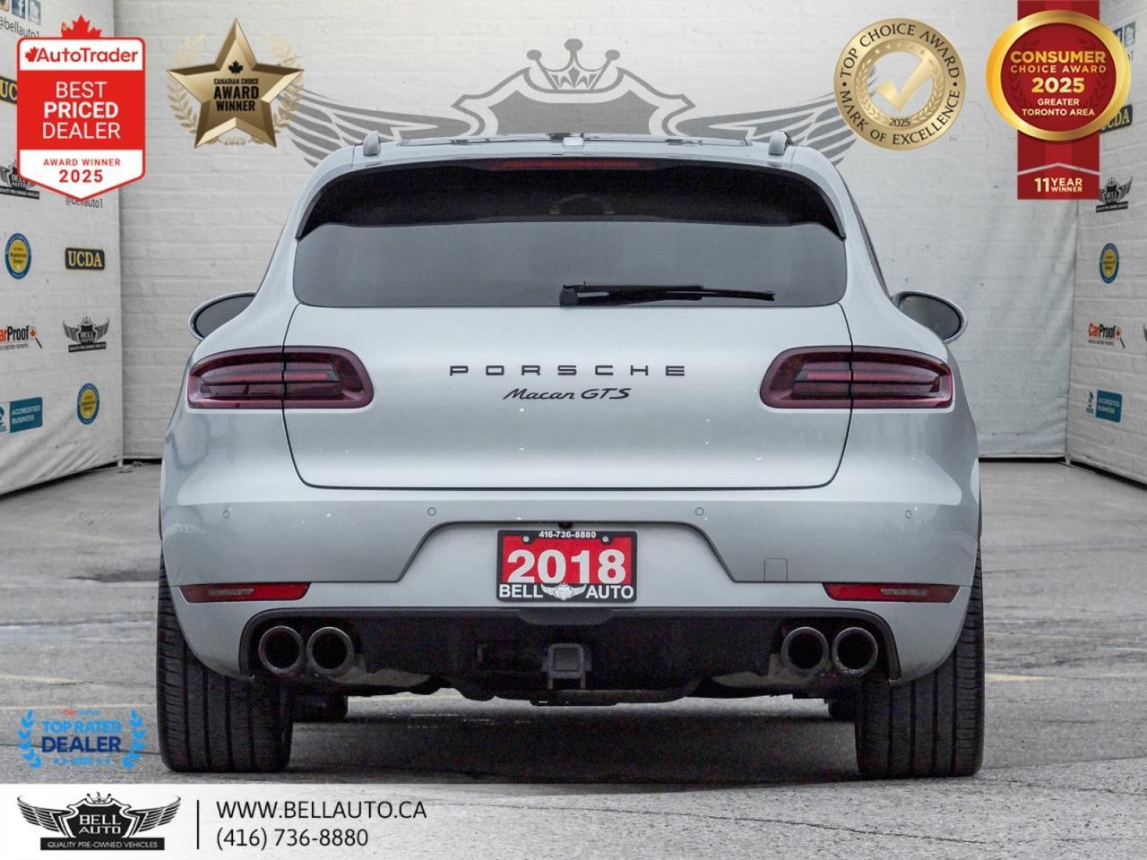 2018 Porsche Macan GTS | PRMPKGPLUS | 21SPRTWHLS | REDLTHR | PANO | NOACCIDENT Toronto ON