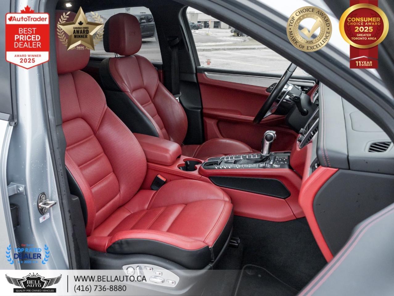 2018 Porsche Macan GTS | PRMPKGPLUS | 21SPRTWHLS | REDLTHR | PANO | NOACCIDENT Toronto ON