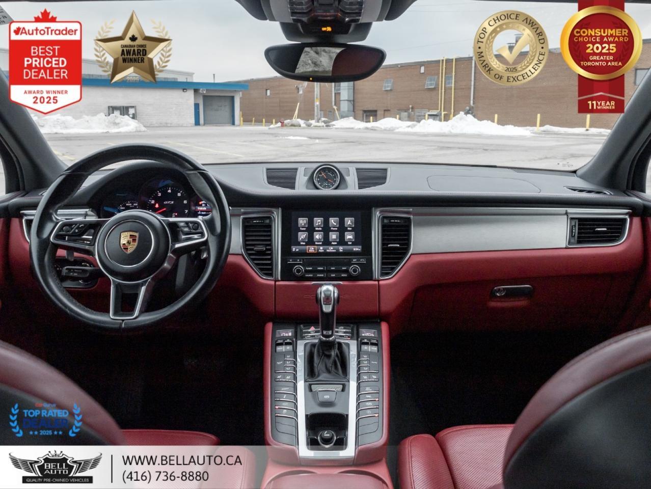 2018 Porsche Macan GTS | PRMPKGPLUS | 21SPRTWHLS | REDLTHR | PANO | NOACCIDENT Toronto ON