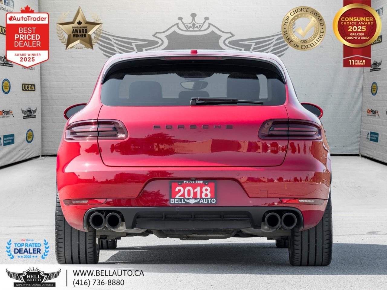 2018 Porsche Macan GTS | SUNROOF | PASM® | SPRTEXHST | BOSESOUND | DRIVEASST | NOACCIDENT Toronto ON