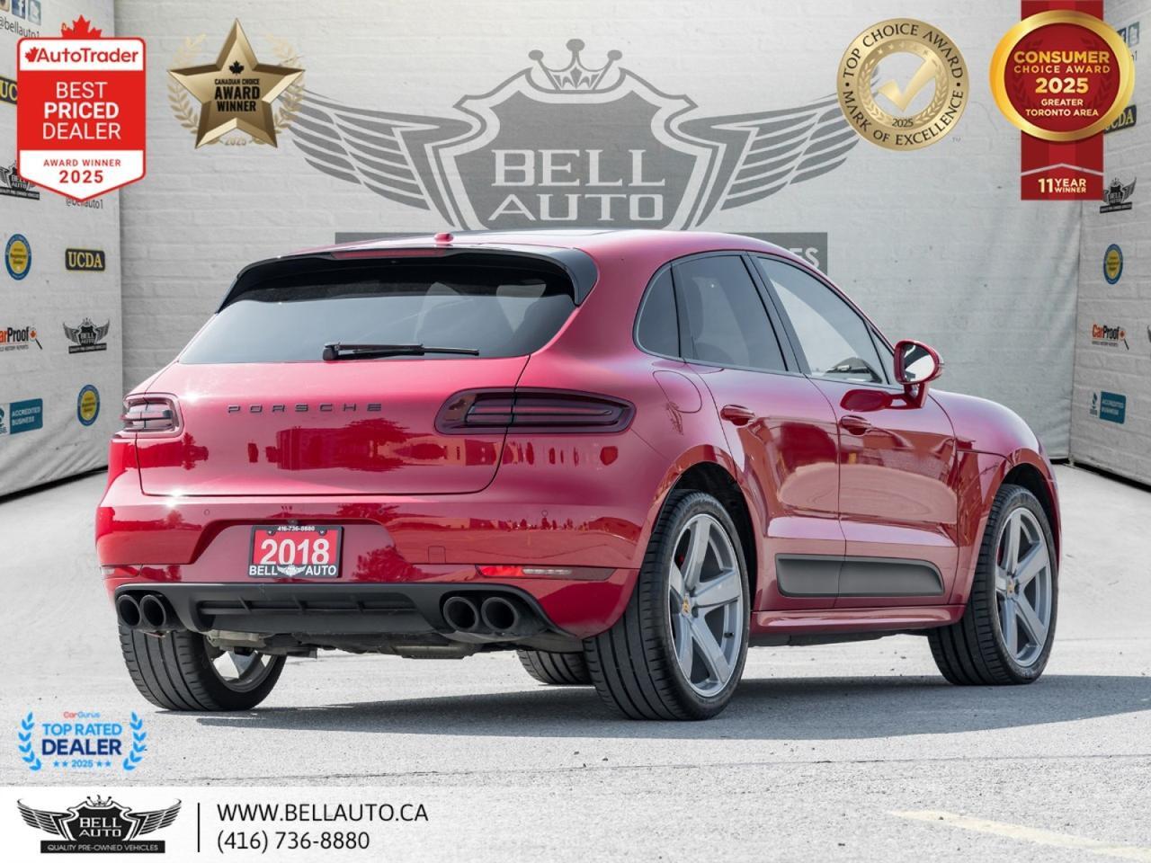 2018 Porsche Macan GTS | SUNROOF | PASM® | SPRTEXHST | BOSESOUND | DRIVEASST | NOACCIDENT Toronto ON