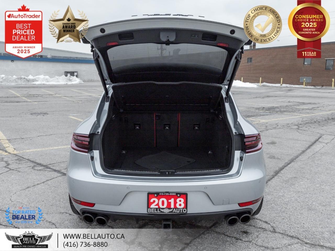 2018 Porsche Macan GTS PRMPKGPLUS 21SPRTWHLS REDLTHR PANO NOACCIDENT Toronto ON