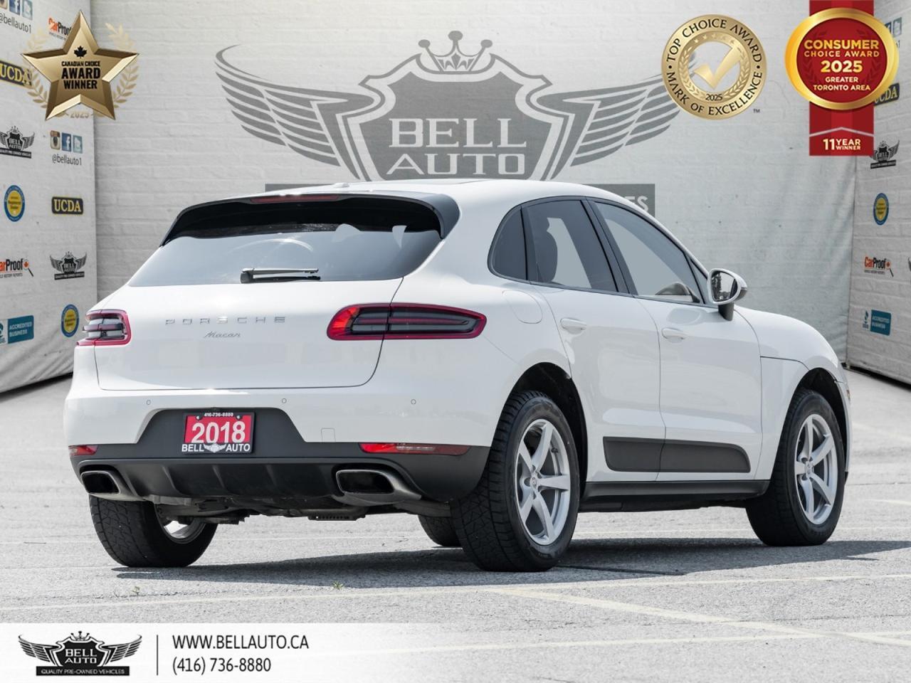 2018 Porsche Macan PANORAMIC ROOF | BACKUP CAMERA | POWER AND HEATED SEAT | AWD | CD PLAYER | LOW KMS Toronto ON