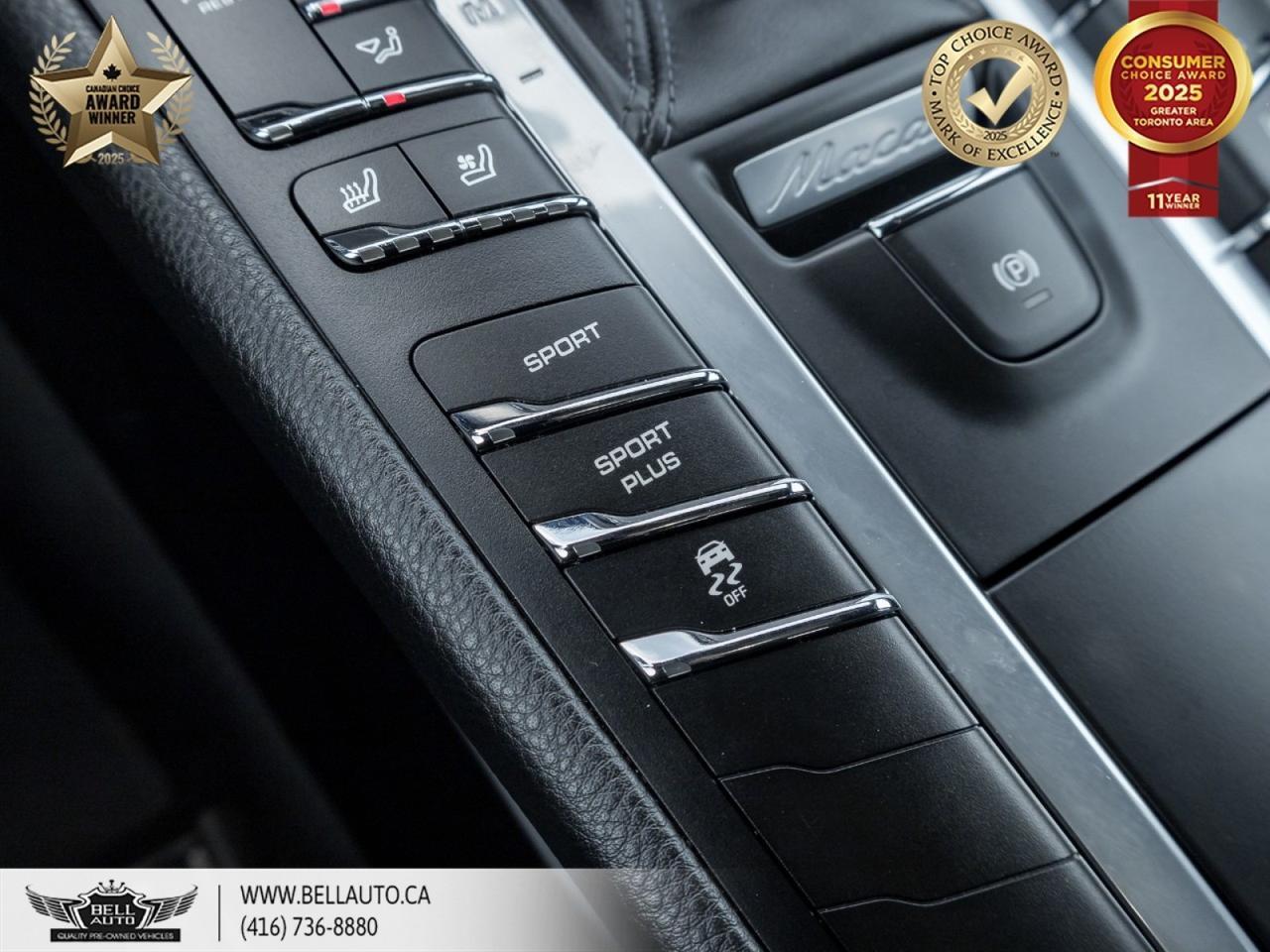 2018 Porsche Macan PREMIUMPKGPLUS | VENTILATED SEATS | PANO | SPORTPLUS | BOSESOUND | 19" SPORT WHEELS | NOACCIDENT Toronto ON