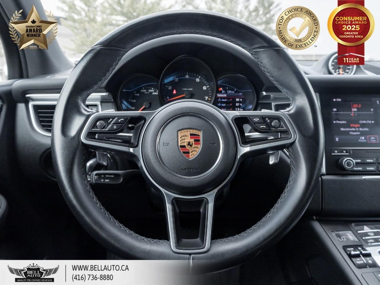 2018 Porsche Macan PREMIUMPKGPLUS | VENTILATED SEATS | PANO | SPORTPLUS | BOSESOUND | 19" SPORT WHEELS | NOACCIDENT Toronto ON