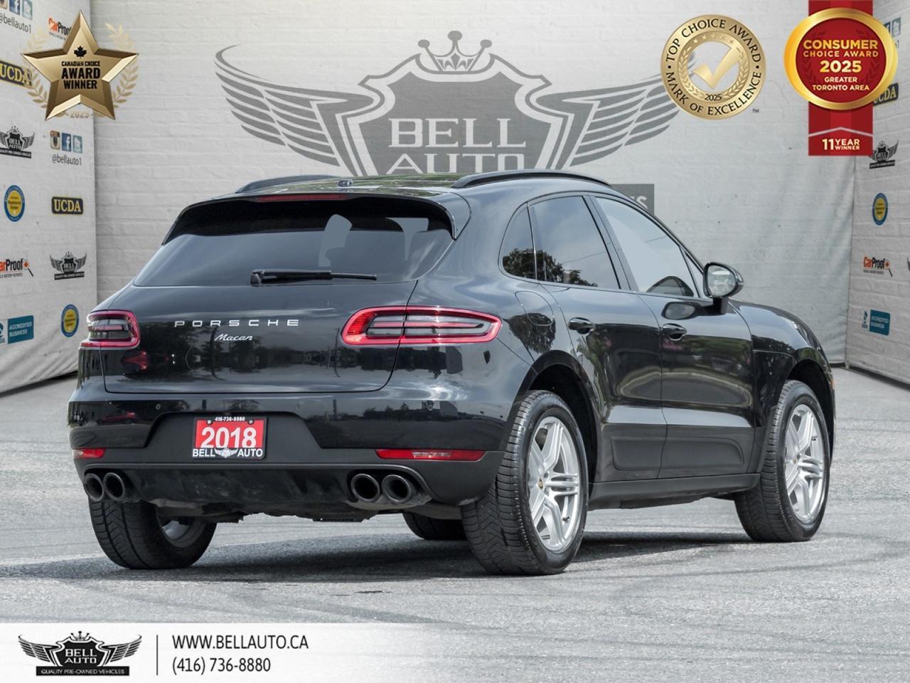 2018 Porsche Macan PREMIUMPKGPLUS | VENTILATED SEATS | PANO | SPORTPLUS | BOSESOUND | 19" SPORT WHEELS | NOACCIDENT Toronto ON