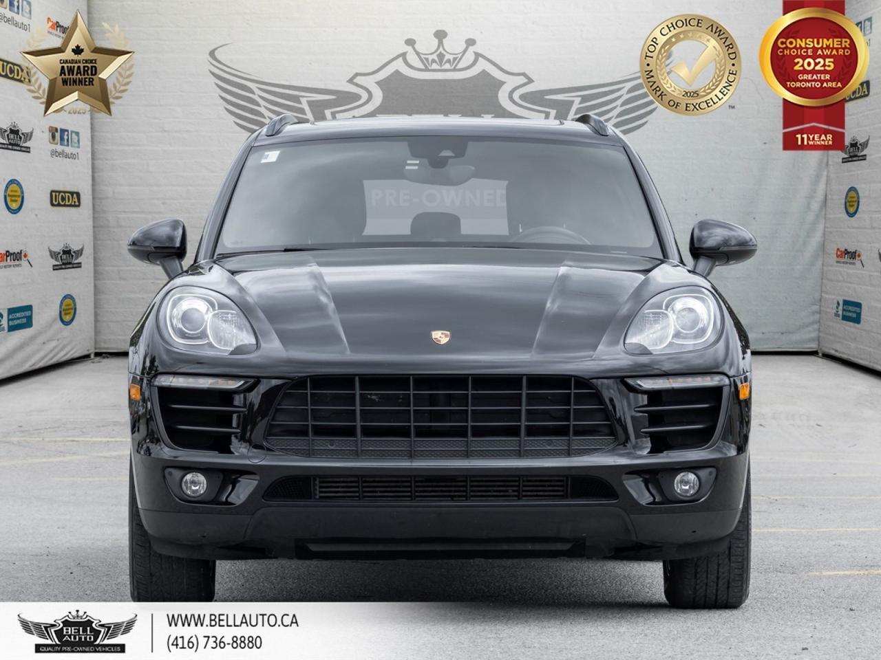 2018 Porsche Macan RED LEATHER | PANORAMIC SUNROOF | LANE DEPARTURE | BACKUPCAMERA | POWER SEATS | NAVI | NO ACCIDENT Toronto ON