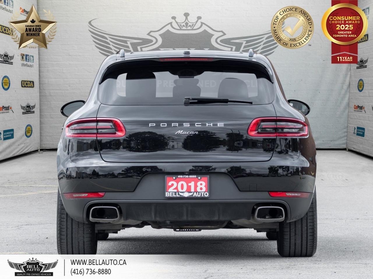 2018 Porsche Macan RED LEATHER | PANORAMIC SUNROOF | LANE DEPARTURE | BACKUPCAMERA | POWER SEATS | NAVI | NO ACCIDENT Toronto ON