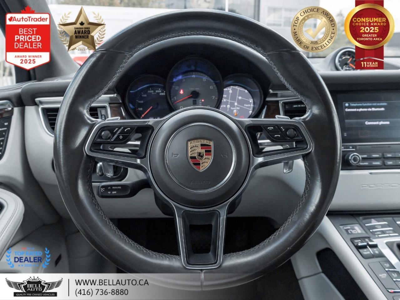 2018 Porsche Macan S | 21" SPRTCLSSC RIMS | PANO ROOF | POWER AND MEMORY SEATS | NAVI | BACKUPCAM | WOODTRIM Toronto ON
