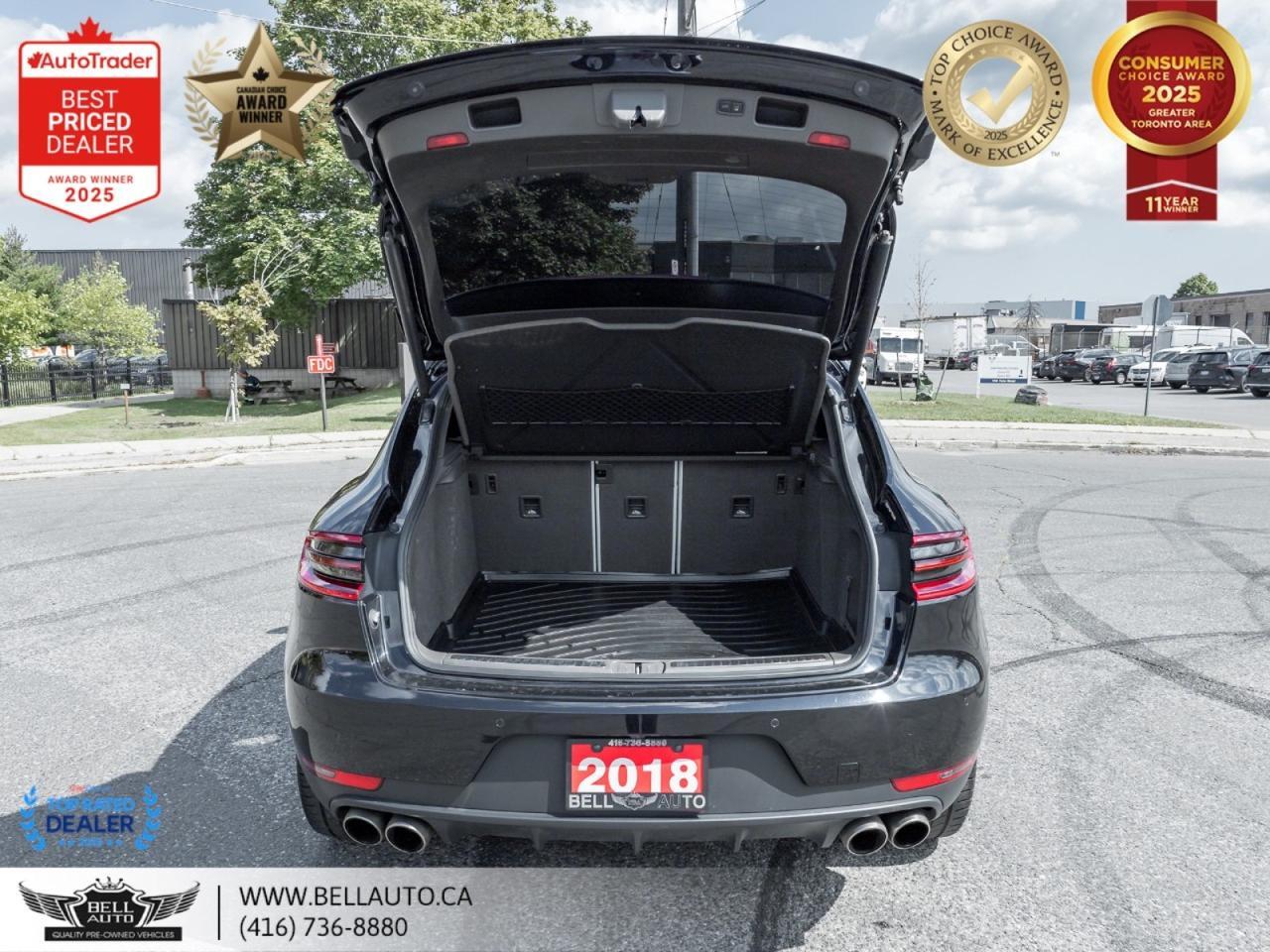2018 Porsche Macan S | 21" SPRTCLSSC RIMS | PANO ROOF | POWER AND MEMORY SEATS | NAVI | BACKUPCAM | WOODTRIM Toronto ON