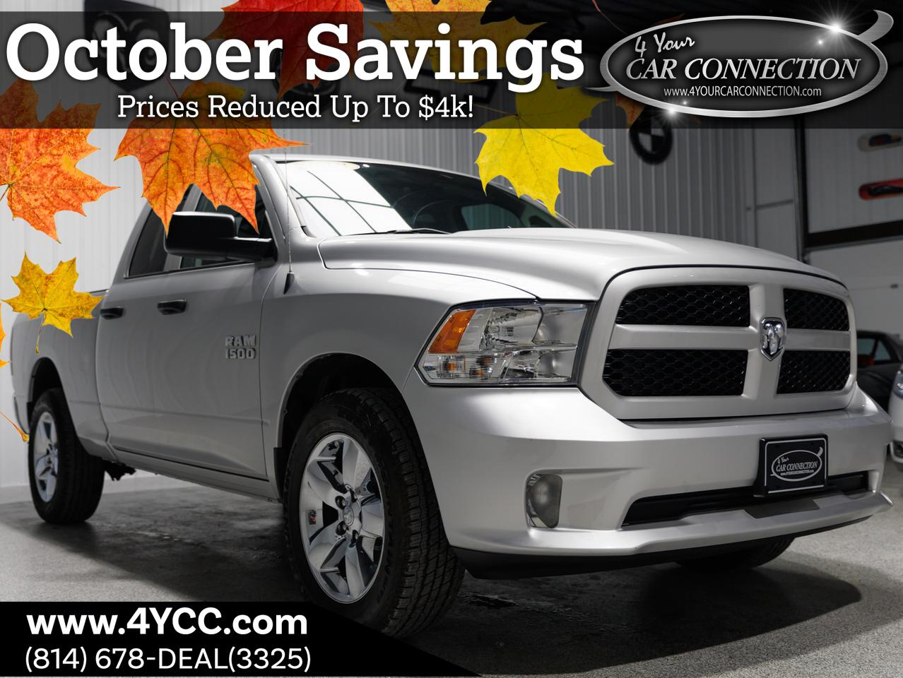 2018 RAM 1500 Ext. Cab Express 4WD Cranberry PA