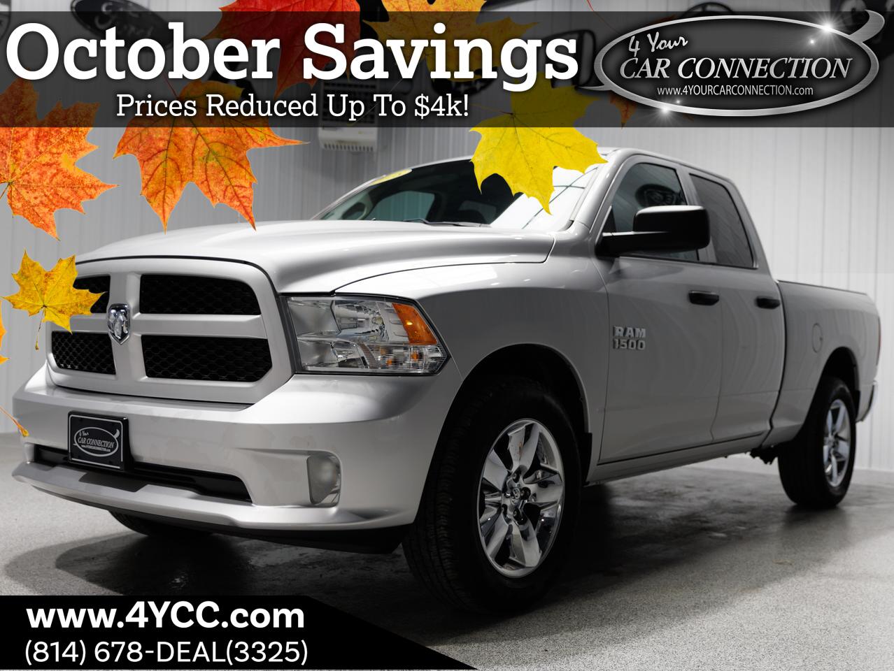 2018 RAM 1500 Ext. Cab Express 4WD Cranberry PA
